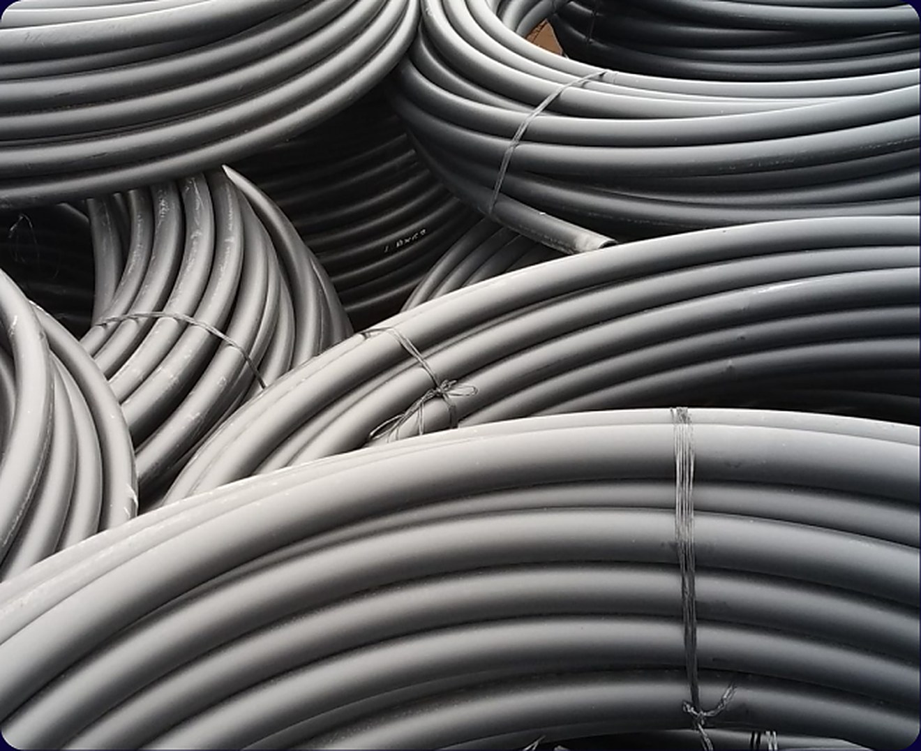 Rollos de caño de PEAD para el tendido de fibra óptica